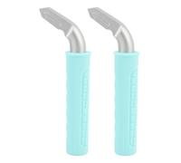 Asa de Apoyo para Auto, Juego de 2 Piezas, Mango Antideslizante y Portátil para Puerta de Vehículo - Soporte Seguro y Ligero, Fácil Instalación, Compatible con la Mayoría de Coch (Verde)