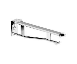 Asa de apoyo plegable KEUCO PLAN Care, extraíble, 700 mm, plegable, 34903173737, Color: Aluminio anodizado plata/negro
