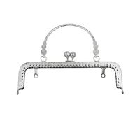 Asa de bolso metal,Marco, en relieve vintage for bolsos Cierre con asas Soporte marco muñeca for bolsa Accesorios hardware for coser