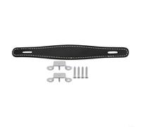 Asa de Repuesto para Ampli de Guitarra para estilo PU con Barra Metalica 224mm Negro Kit Montaje para Fender(Black)