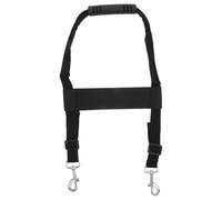 Asa de Sujeción para Perros Guía, Mango Ergonómico antideslizante | Acero Inoxidable y Tela, Montaje Rápido, Limpieza Sencilla, para Perros de Asistencia en Centros y Calles