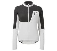 Asa Dutt528251 All Roads Fleece (W) -Gris claro-12 2022 Lana, Negro, 40 para Mujer