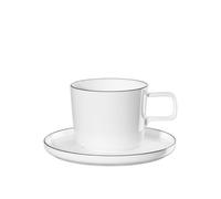 ASA OCO LIGNE NOIRE Taza De Café Con Plato 0,20 L