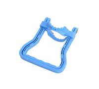 Asa para botella, elevador de cubo fácil de transportar, soporte resistente para botellas de agua, para entrega de bebidas, apartamento, oficina, restaurante, camping, Blue, Consulte la descripción