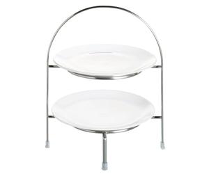 ASA Selection À Table Etagere 2-stufig für Dessertteller Metall