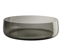 ASA Selection grande Bowl Grey Tazón de vidrio decorativo Tazón de frutas de vidrio Ø 15,5 cm