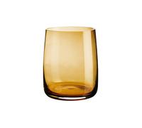 ASA SELECTION Jarrón - Portavelas AJANA 18cm Ámbar amarillo