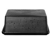 ASA Selection Mantequera Negra, Porcelana Negra Mate 15.3x11.6cm