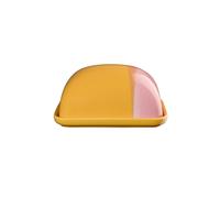 ASA SELECTION Mantequillera grande JOY 15x12x7cm Passion Fruit Smoothie amarillo