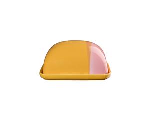 ASA SELECTION Mantequillera grande JOY 15x12x7cm Passion Fruit Smoothie amarillo