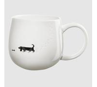 ASA Selection Taza Magu Huellas Perro Taza Con Asa 0,4 L Porcelana