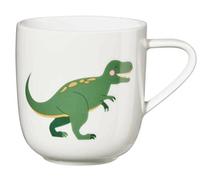 ASA Selection Taza Tyrannosaurus Rex Titus, porcelana fina, blanca 250 ml
