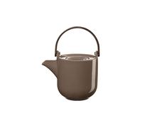 ASA SELECTION Tetera con mango de madera COPPA 0,6l Kaori marrón