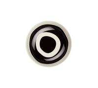 ASA SELECTION Variété du soleil Plato hondo de cerámica negro 18 cm