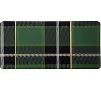 ASA Tartan - Mantel Individual (plástico, 46 x 33 cm), Color Verde