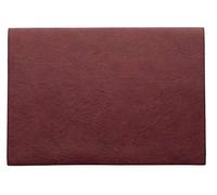 ASA Vegan Leather - Mantel Individual (Poliuretano, Madera de Roble, 46 x 33 cm)