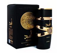 ASAD Lattafa Eau de Parfum 100 ml - Fragancia exclusiva para hombre, , fragancia refrescante de madera y almizcle,fabricada en Dubái