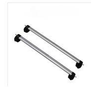 ASADF Portaequipajes Techo para Land para Rover para Discovery 5 LR5 2017-2025 Rieles para Equipaje Barras Portaequipajes Caja Riel Transversal Baca Techo Baca Coche Blandas(Plata)