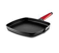 ASADOR CON MANGO DESMONTABLE ROJO 22 x 22 CM