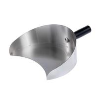 Asador de mano para asador de acero inoxidable, resistente al calor, pala para barbacoa, asador catcher Pan | para máquina Shawarma Kebab Grill