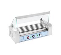Asador de salchichas - 5 rodillos - acero inoxidable | Royal Catering