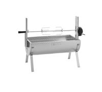 Asador giratorio - con motor - 15 kg - longitud del pincho: 82 cm - acero inoxidable | Royal Catering