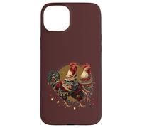 Asador navideño de gallinas de Pollo para Temporada Festiva Carcasa para iPhone 15 Plus