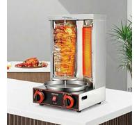 Asador Profesional Para Shawarma, Con Control De Temperatura | Ajustable De 50 A 350 °C, Parrilla A Gas Para Pollo, Ternera Y Cordero - Ideal Para Restaurantes Especializados,A
