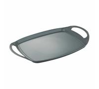 San Ignacio Asadora Earth Grey SG-6755 Gris Aluminio Forjado 36,9 x 24,6 cm Con asas