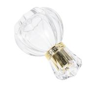ASAKKURA 2 Botellas de Perfume de Cristal de 50 Ml Tapa en Forma de Tiara con Diamante, Recargables y Reutilizables para Decoración de Mesa Hogar