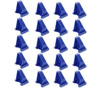 ASAKKURA 20 Piezas Cuñas de Suelo de PP para Instalación de Pisos Laminados y Parquet Espaciadores de Tablones para Suelo Laminado Madera Kit de Herramientas para Instalación y Reparación