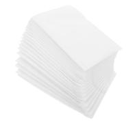 ASAKKURA 20piezas Paños Desechables Para Tatuajes y Manicura Impermeables y Resistentes Al Aceite Cubiertas De Protección Para Mesa De Material De Película Compuesta Color Blanco