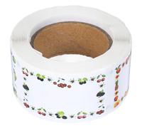 ASAKKURA 250 Pegatinas Adhesivas para Etiquetas de Nombre Unisex Papel Glassine y Adhesivo Recubierto, Ideales para Clasificación y Etiquetado en Escuelas y Almacenamiento