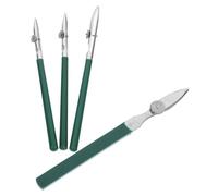 ASAKKURA 4 Bolígrafos de Línea Ajustables Punta de Pato para Enmascarar Líquido, Pluma de Acuarela Cuerpo de Acero Inoxidable y Plástico, Ideales para Artistas y Dibujo Técnico