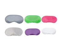 ASAKKURA Antifaz para Dormir de Poliéster Ligero y 2 Bandas Elásticas, Pack de 25 Piezas Mujeres, Adecuado para Viajar y Descansar en Cualquier Lugar