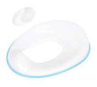 ASAKKURA Asiento de Entrenamiento para Ir al Baño, Asiento de Inodoro Portátil Antideslizante, Tamaño, Color Azul, Adecuado para Uso en Hogar y Viajes, Fácil de Limpiar para Bebés