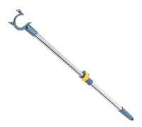 ASAKKURA Barra Retráctil para Ropa de Acero Inoxidable Cierre, Longitud Ajustable 64-101 Cm, Percha Extensible Ligera para Hogar y Balcón, Varilla para Secar y Tender Color Color Aleatorio