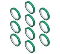 ASAKKURA Cinta Adhesiva para Bolsas de Productos Agrícolas, 10 Unidades de Cinta Vegetal Polipropileno Verde 12 Mm X 45 M, Sellado Seguro para Supermercados, Mercados y Almacenamiento