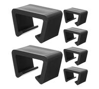ASAKKURA Clips para Sofá Seccional de Exterior, 6 Unidades, Plástico Resistente Antideslizante, Conector para Muebles de Mimbre, Ancla Segura para Sofás Exteriores de Jardín y Terraza