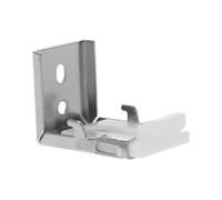 ASAKKURA Código de Montaje para Persianas Venecianas 1 Pieza, Soporte de Aleación de Aluminio y Plástico, Clips de Repuesto para Cenefa de Persianas, Instalación Segura para Cortinas Hogar