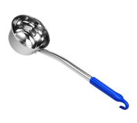 ASAKKURA Cucharón de Cocina de Acero Inoxidable de 600ml Mango Largo, Diseño Fácil de Limpiar y Colgante, Adecuado para Cocinar y Servir Hogar