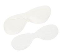 ASAKKURA Desechables para Ojos 600 Unidades, Cubiertas Transpirables de Papel de Algodón para Tratamientos Faciales, Mascarilla Hidratante para Cuidado Ocular en Salones y Uso Casero