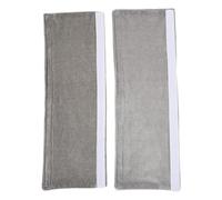 ASAKKURA Funda Protectora para Tirador de Frigorífico 2 Piezas Gris, Guante Ajustable para Manijas de Electrodomésticos, Cubierta de Paño para Mango de Puerta Circunferencia 10-14 Cm,