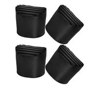 ASAKKURA Fundas de Goma Antideslizantes para Pies de Escalera, Protectores Redondos Extensibles de 60 Mm, 4 Piezas, Cubiertas Resistentes para Protección de Suelos en Escaleras