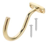 ASAKKURA Gancho de Billar de Metal Resistente Tornillos Incluidos, Soporte Multifunción para Tacos y Triángulo, Práctico Accesorio para Mesa de Billar, Adecuado para Sala de Juegos y Pool