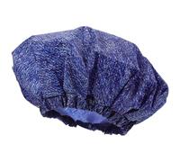 ASAKKURA Gorro de Ducha para Hombre, Doble Capa de Tela Oxford, Estampado Vaquero, Práctico y Ajustable para Cuidado del Cabello, Adecuado para Baño y Ducha Diaria