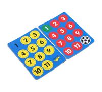 ASAKKURA Juego de Marcadores Magnéticos para Tablero de Fútbol Imanes Redondos de Pc, Adecuado para Ajustes Tácticos en Entrenamiento de Equipos