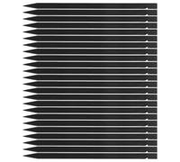 ASAKKURA Kit de 100 Herramientas Antiestáticas de Palanca Plana y Punta para Desmontaje de Pantallas, Barras de Reparación de Plástico Abs Negras para Electrónica y Mantenimiento