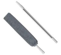 ASAKKURA Limpiador de Polvo Flexible Poste Telescópico, Plumero de Microfibra para Limpieza de Huecos, Cama y Muebles, Herramienta de Limpieza del Hogar, Accesorio para Desempolvar