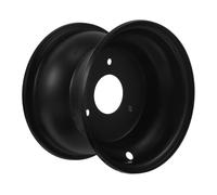 ASAKKURA Llanta de Rueda de 16X8-7 para Atv 50-125cc 3 Acero Negro Piezas para Vehículos Compatible Cuatrimotos de Playa